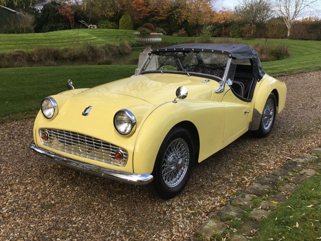 TRIUMPH TR3A Sports For Sale in Knutsford - T R Bitz