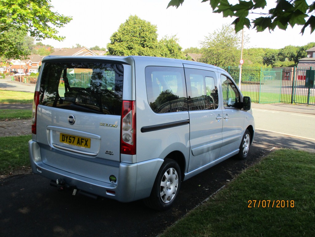 FIAT SCUDO 2.0 PANORAMA FAMILY MULTIJET 120 5DR For Sale in Wigan - Value  Vans Wigan