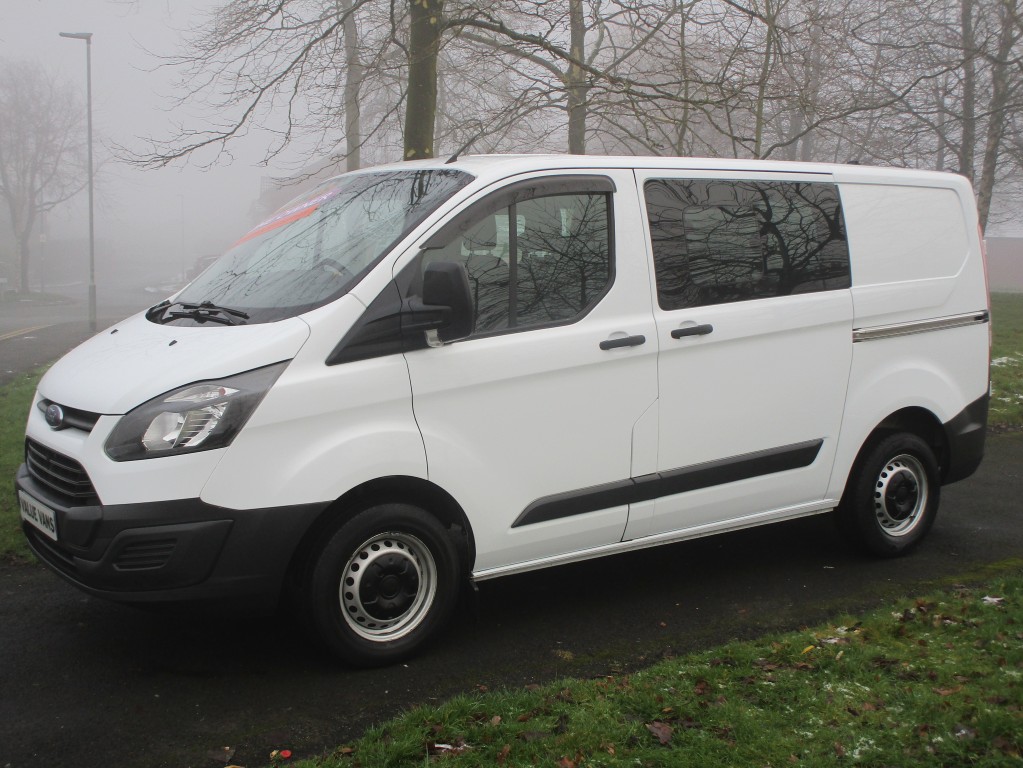 FORD TRANSIT CUSTOM 290 FACTORY CREW CAB (6 SEATS) - FSH For Sale in ...