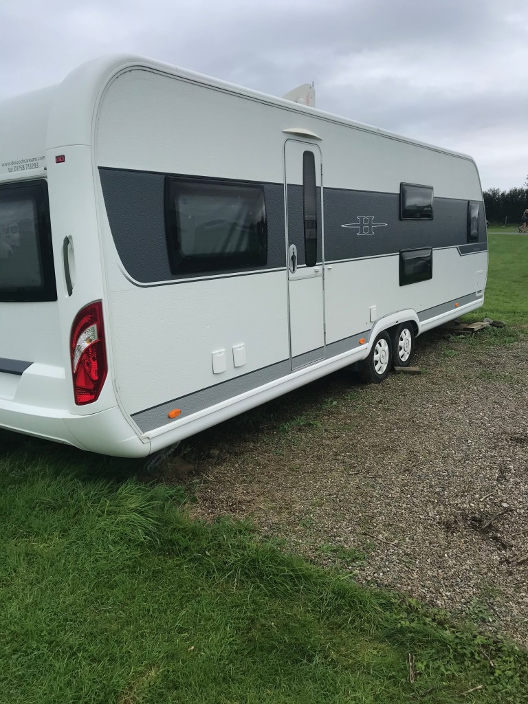 HOBBY 720 ukfe 7 berth with full isabella awning For Sale in Abersoch - A P  Caravans