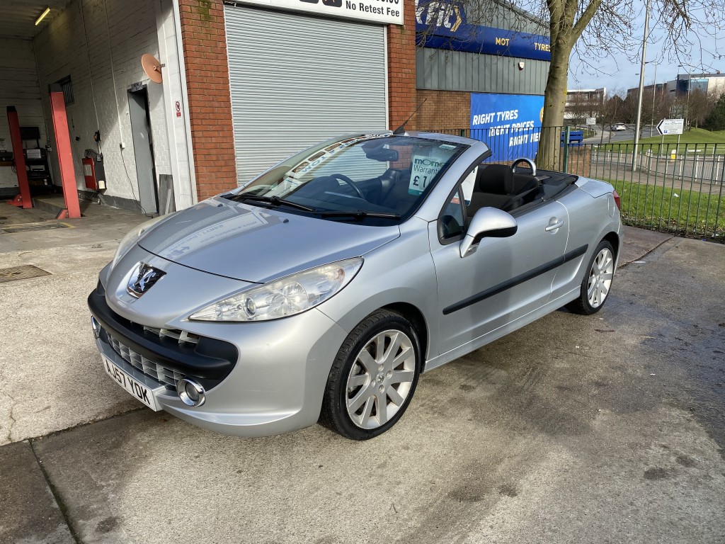 PEUGEOT 207 1.6 GT COUPE CABRIOLET 2DR For Sale in St Helens - CMH
