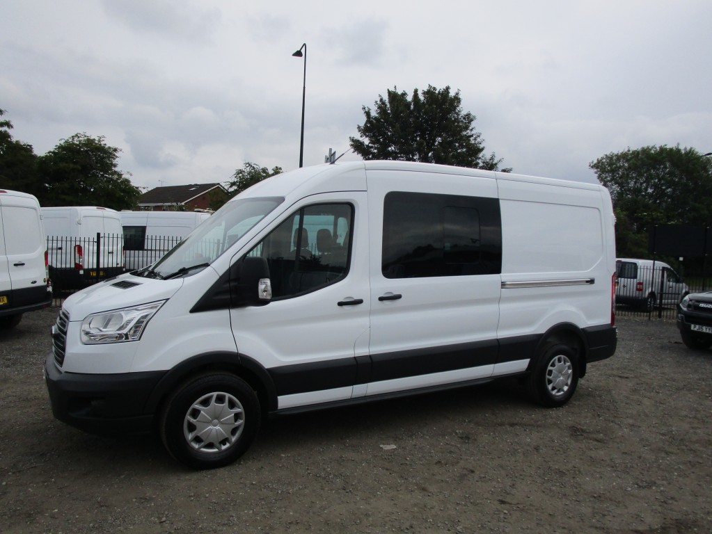 Ford Transit Trend Lwb L3 H2 155ps T350 Air Con Factory Crew Van 7 Seats For Sale In Wigan 1249