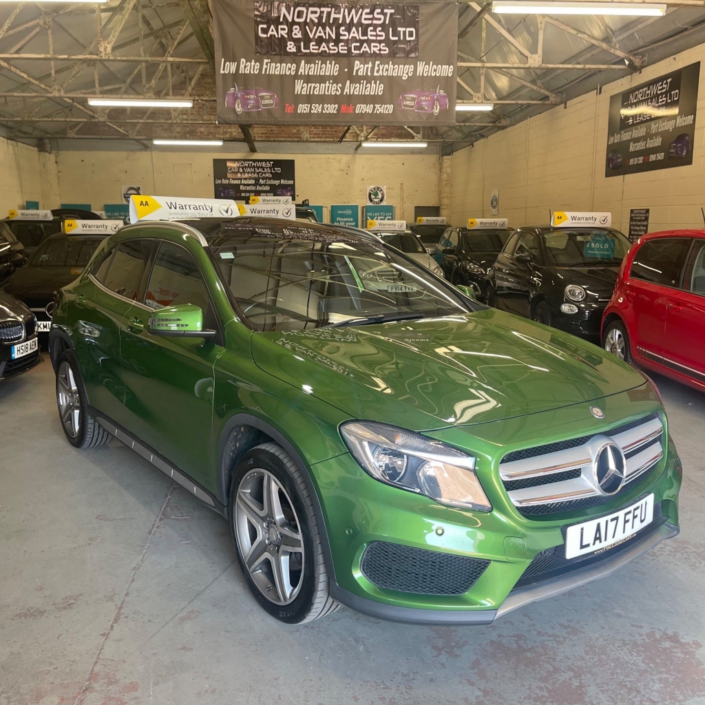 2017 (17) MERCEDES-BENZ GLA CLASS 2.0 GLA250 AMG Line 7G-DCT 4MATIC Euro 6 (s/s) 5dr | 36,500 miles