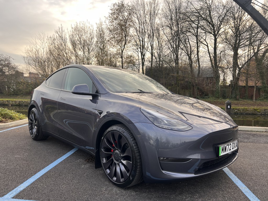 Tesla model deals y performance grey