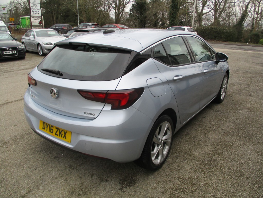 VAUXHALL ASTRA 1.4 SRI S/S 5DR Automatic
