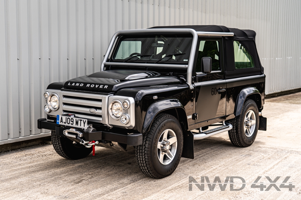 Used LAND ROVER DEFENDER 2.4 90 SVX 60TH ANNIVERSAY LE SOFT TOP P/U SWB 5DR Manual in Lancashire