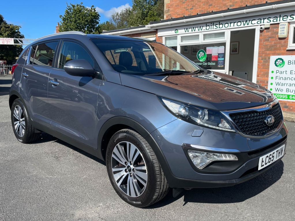 KIA SPORTAGE 1.7 CRDI 3 SAT NAV ISG 5DR Manual