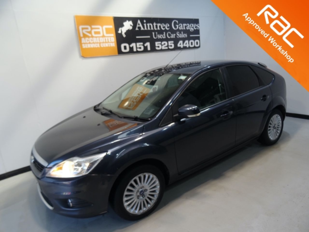 2008 FORD FOCUS 1.6 TITANIUM 5d 100 BHP ALLOY WHEELS+ AIR CON+ CD/RADIO | 105,000 