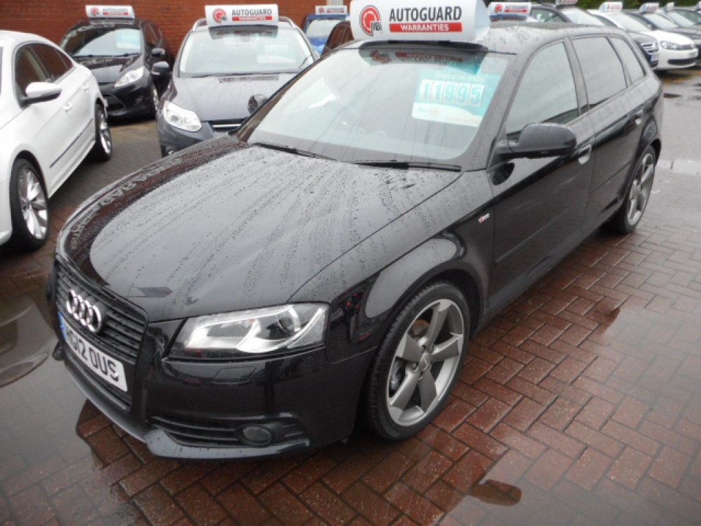 2012 AUDI A3 1.8 SPORTBACK TFSI S LINE SPECIAL EDITION 5d 153 BHP 2KEYS+PRIVACY+FSH+LOWM | 58,000 