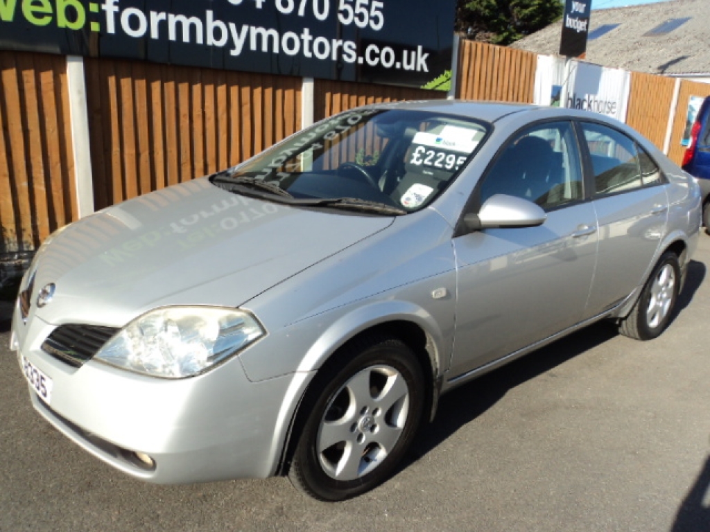 2002 NISSAN PRIMERA 2.0 SE 4d AUTO 139 BHP L@@K AT THE MILES 25000 | 25,000 