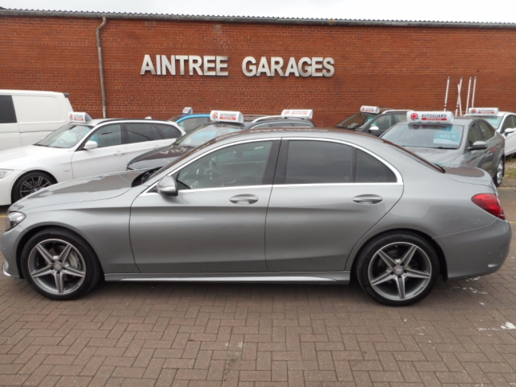 2014 MERCEDES-BENZ C-CLASS 2.1 C220 BLUETEC AMG LINE 4d AUTO 170 BHP CHEAPEST NATIONAL | 15,000 