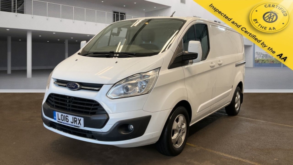 2016 FORD TRANSIT CUSTOM 2.2 270 LIMITED LR P/V 124 BHP | 92,532 