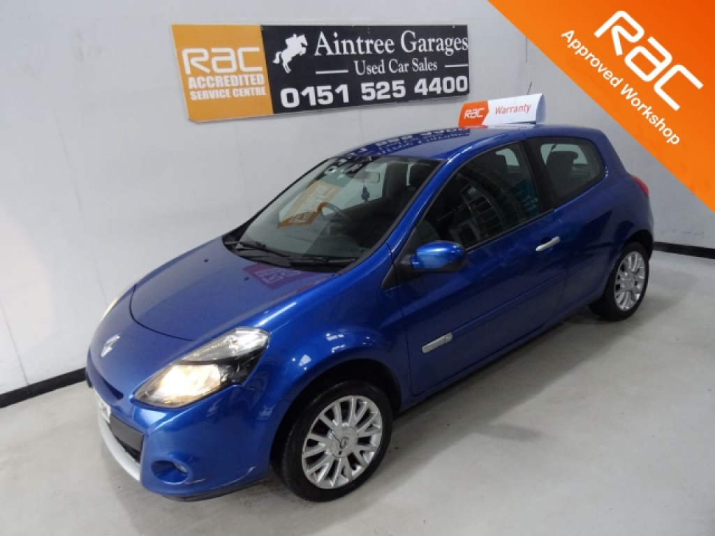 2010 RENAULT CLIO 1.1 DYNAMIQUE TOMTOM TCE 3d 100 BHP | 87,000 