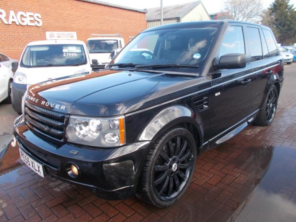 2006 LAND ROVER RANGE ROVER SPORT 4.2 V8 Supercharged HSE SAT NAV BLACK LEATHR | 99,000 