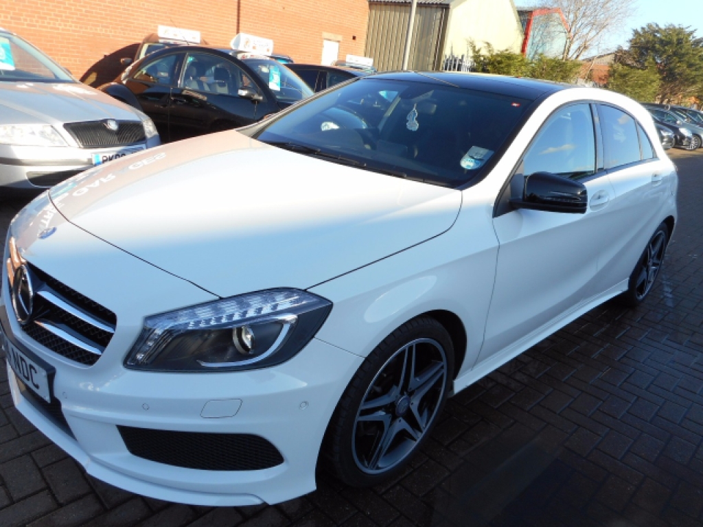 2014 MERCEDES-BENZ A-CLASS 1.5 A180 CDI BLUEEFFICIENCY AMG SPORT 5d 109 BHP HUGE SPEC | 19,000 