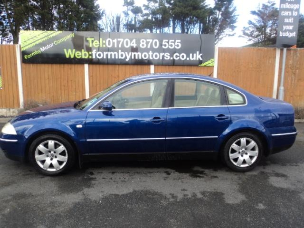 2001 VOLKSWAGEN PASSAT 2.5 V6 TDI 4d 148 BHP FULL CREAM LEATHER HEATED | 114,000 