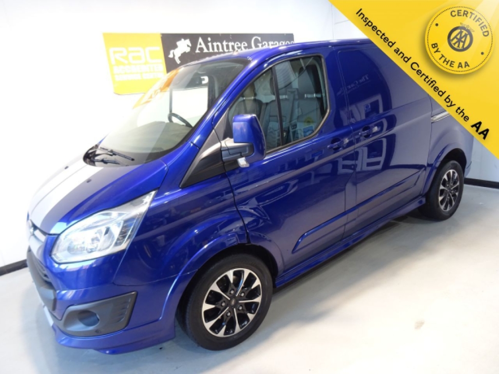 2017 FORD TRANSIT CUSTOM 2.0 290 SPORT LR P/V 168 BHP | 80,000 