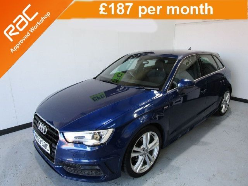 2013 AUDI A3 1.6 TDI S LINE 5d 104 BHP HUGE SPEC L@@K | 119,000 