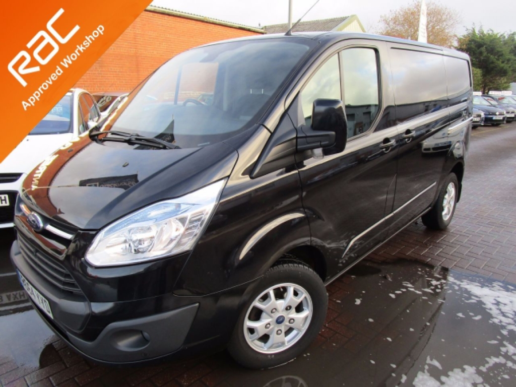 2014 FORD TRANSIT CUSTOM 2.2 310 LIMITED LR P/V 1d 153 BHP ONE OWNER, SAT NAV, AIR CON, ALLOYS | 100,000 