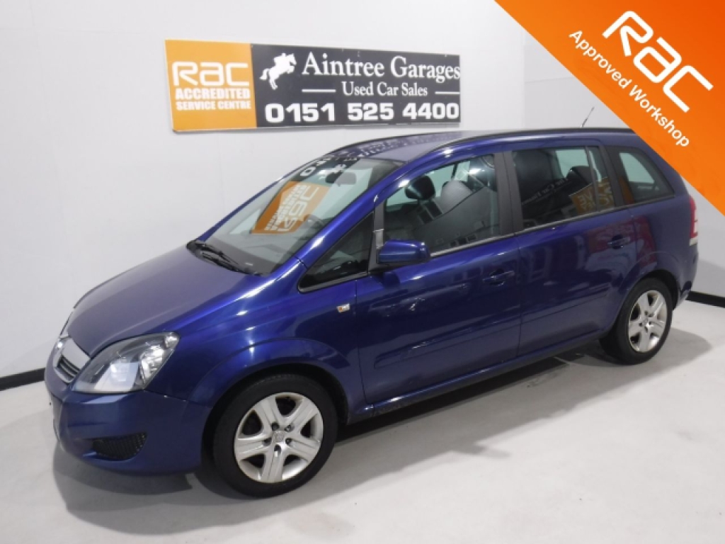 2009 VAUXHALL ZAFIRA 1.6 EXCLUSIV 5d 105 BHP BUY FOR ONLY 15 A WEEK, FINANCE | 98,000 