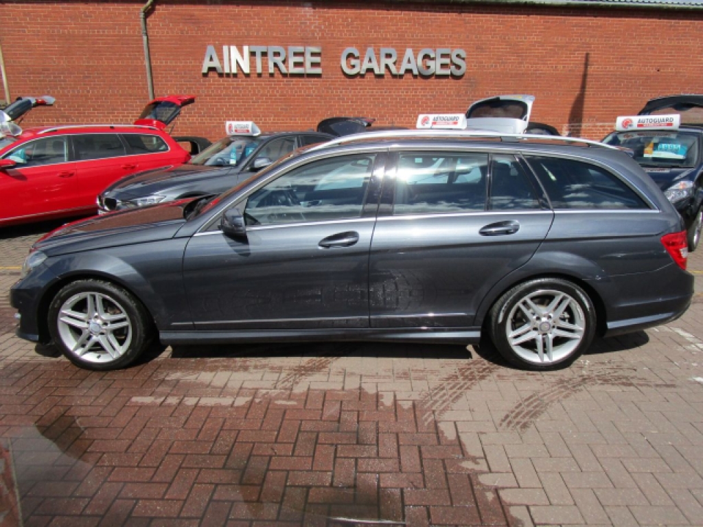 2013 MERCEDES-BENZ C-CLASS 2.1 C220 CDI BLUEEFFICIENCY AMG SPORT 5d 168 BHP SAT NAV+ELECTRIC BOOT | 119,000 