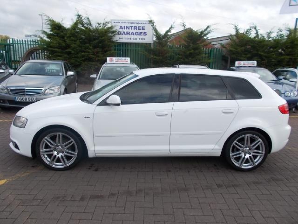 2011 AUDI A3 1.6 TDI S LINE 5d BLACK EDITION SPEC 103 BHP ?20 TAX PER YEAR BLACK EDITION | 99,000 