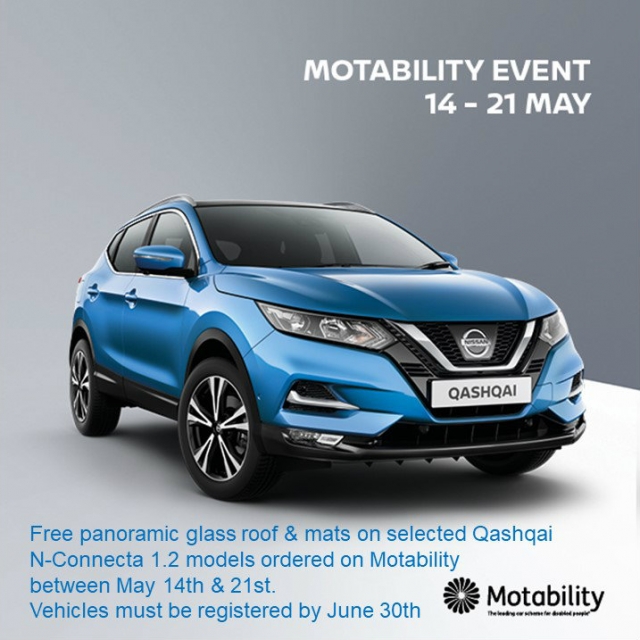 nissan motability deals